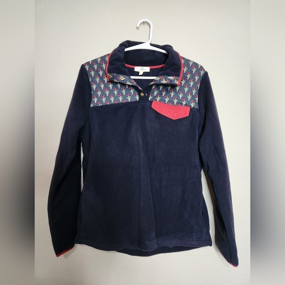 Anthropologie Entro Pullover Fleece Sweater Size Small